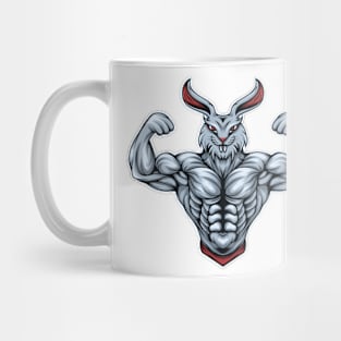 Bodybuilding Rabbit Mug